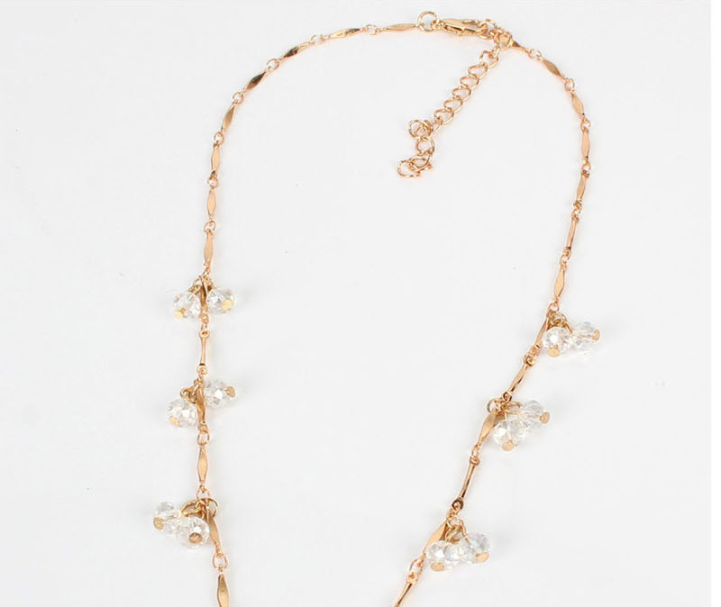 Fashion White Crystal Necklace,Pendants