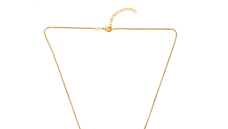 Fashion Circle Pentagram Micro-set Diamond Necklace,Necklaces