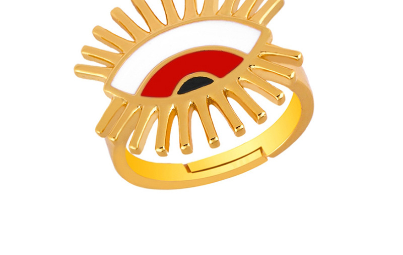 Fashion Red Eye Opening Ring,Rings