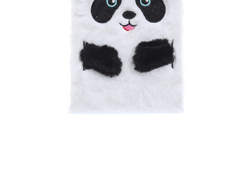 Fashion Panda Cartoon Plush Rabbit Ears Notepad,Notebook/Agenda