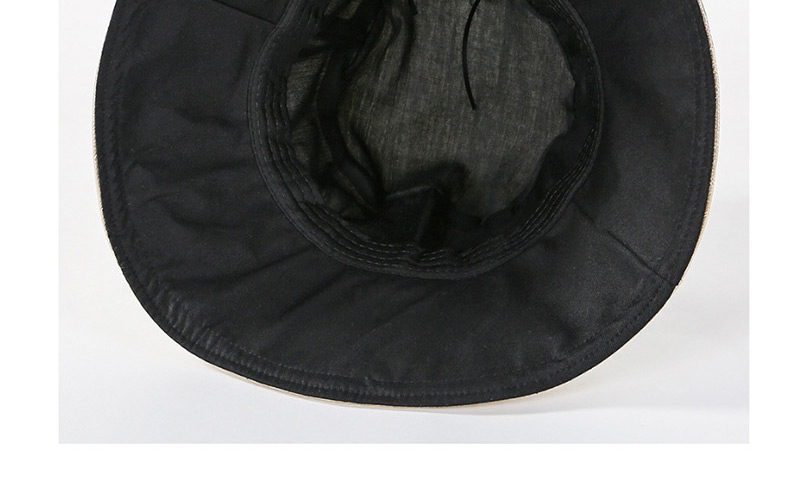 Fashion Black Leather Glossy Fisherman Hat,Sun Hats