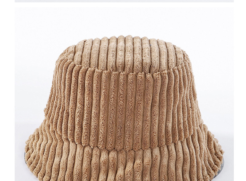 Fashion Coffee Color Corduroy Basin Cap,Sun Hats