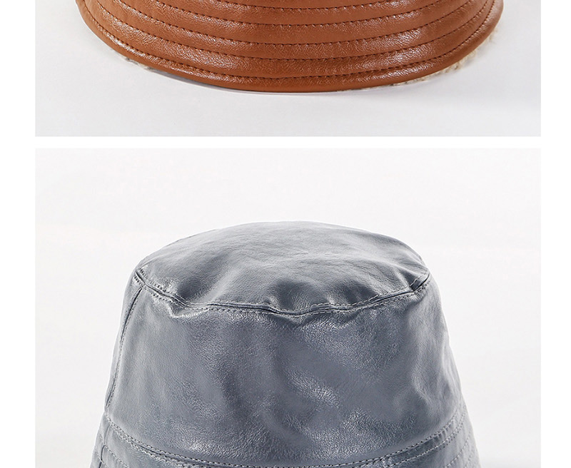 Fashion Black Double-sided Woolen Cap,Sun Hats