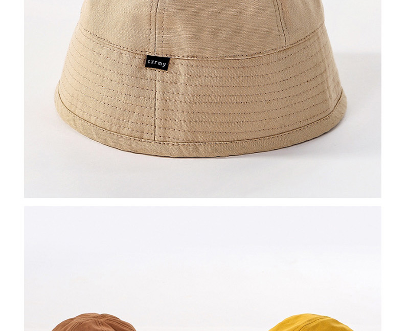 Fashion Beige Cotton Fisherman Hat,Sun Hats