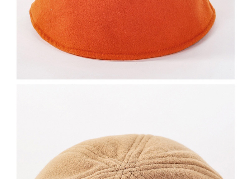 Fashion Camel Wool Fisherman Hat,Sun Hats