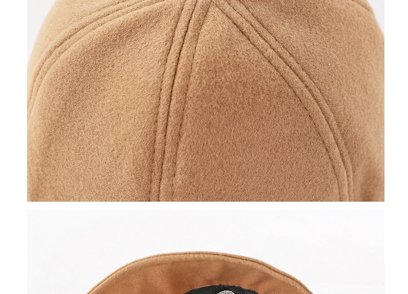 Fashion Gray Wool Fisherman Hat,Sun Hats