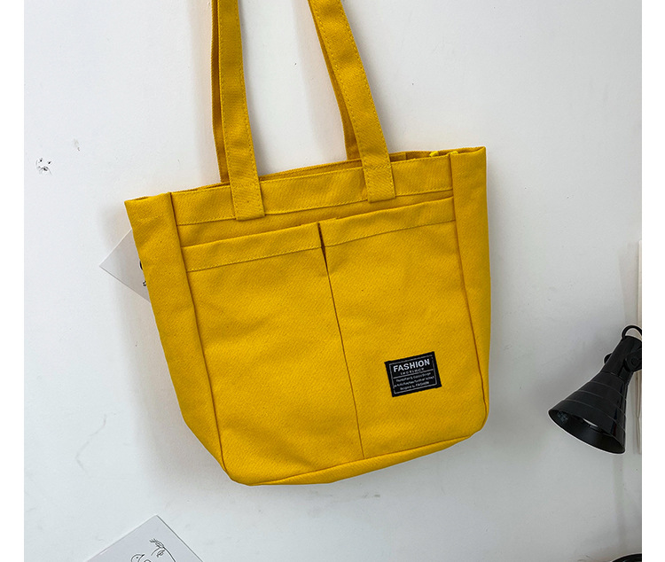 Fashion Black Canvas Labeling Crossbody Bag,Messenger bags