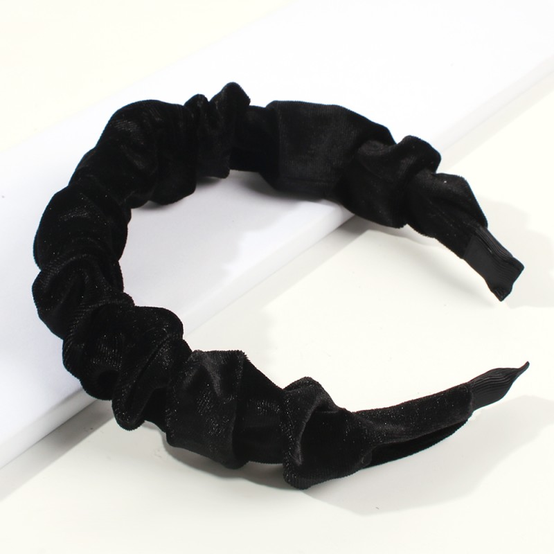 Fashion Black Corduroy Headband,Head Band