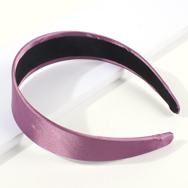 Fashion Purple Satin Headband,Head Band