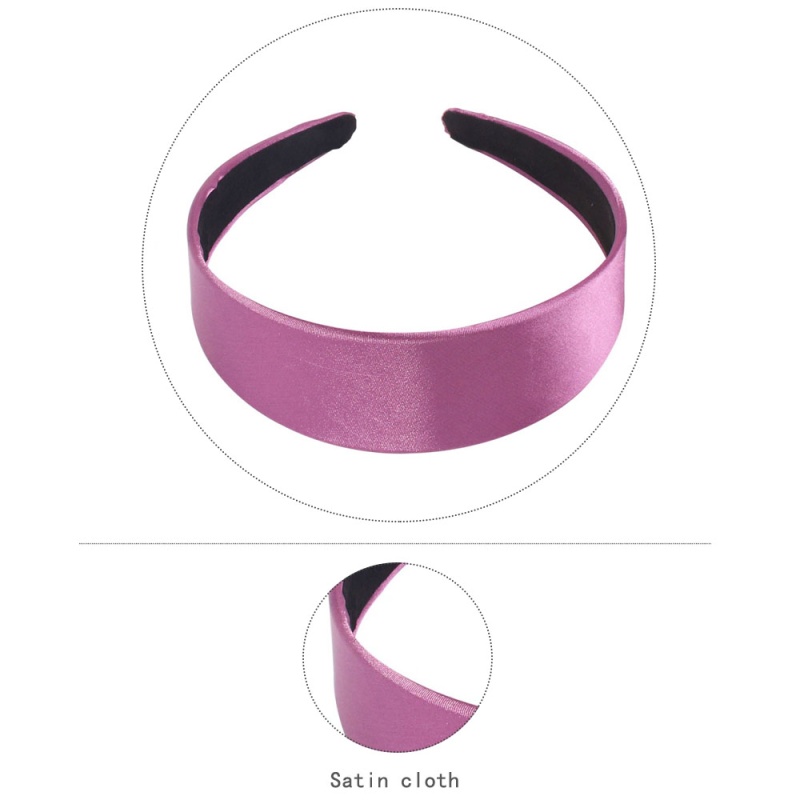 Fashion Pink Satin Headband,Head Band