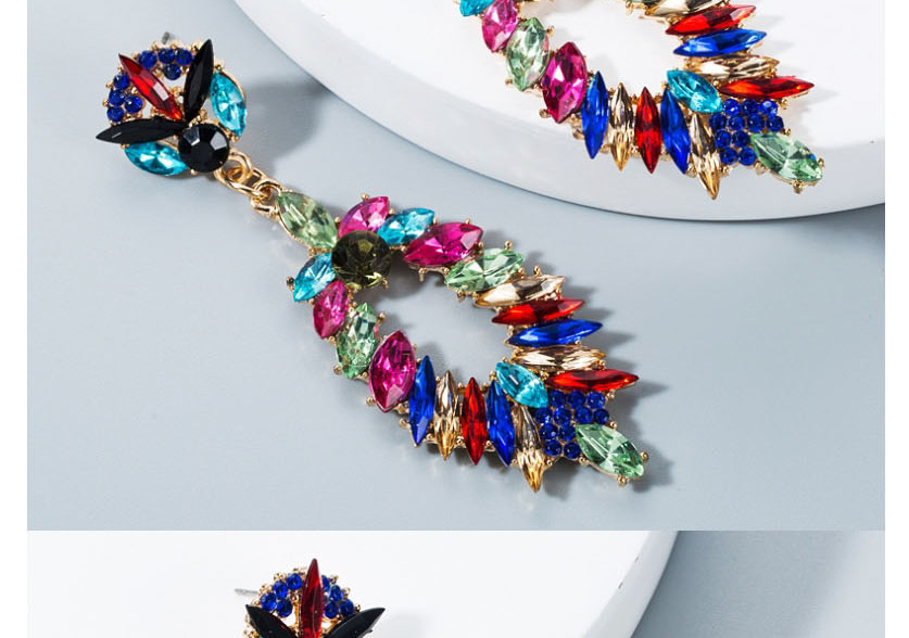 Fashion Color Diamond Earrings,Drop Earrings