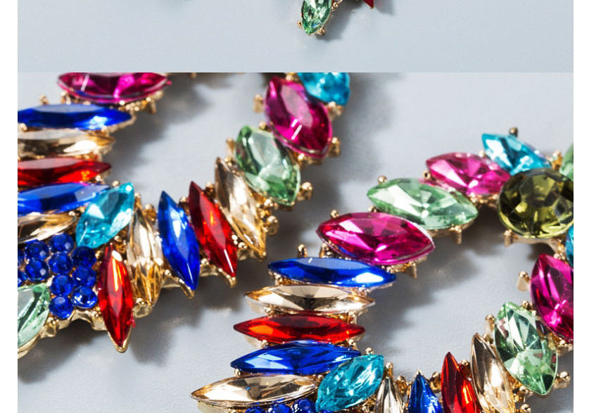 Fashion Color Diamond Earrings,Drop Earrings