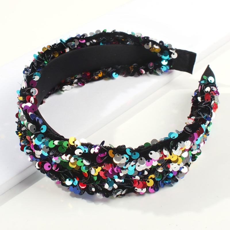Fashion Color Velvet Sequin Headband,Head Band