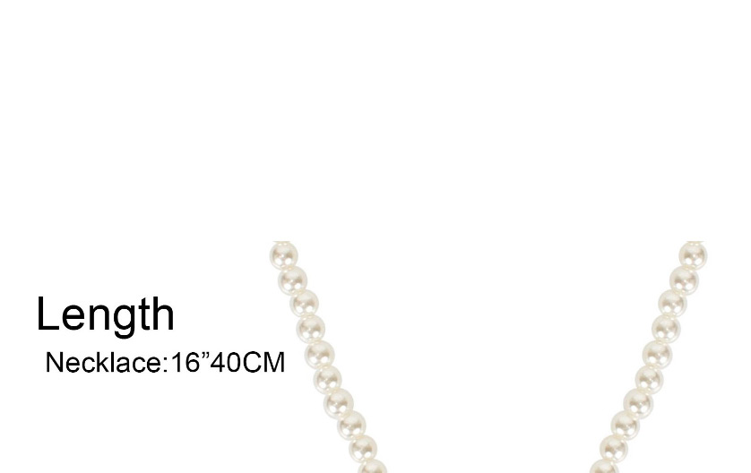 Fashion Creamy-white Imitation Pearl Earrings Necklace Set,Jewelry Sets