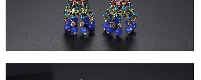 Fashion 18k Zircon Earrings,Earrings