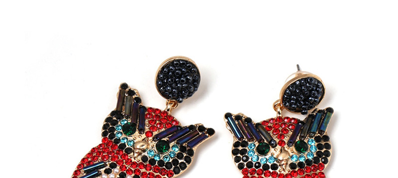 Fashion Color Owl Earrings,Drop Earrings