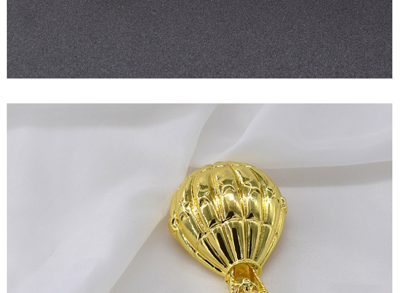 Fashion Gold Balloon Fringed Chain Stereo Bow Brooch,Korean Brooches