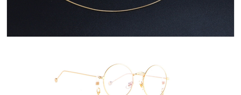 Fashion Gold Metal Thousand Flower Shell Conch Non-slip Glasses Chain,Sunglasses Chain