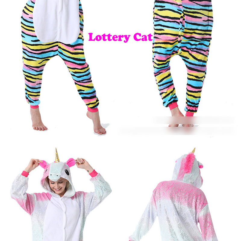Fashion Colorful Kung Fu Panda Flannel Cartoon Animal One-piece Pajamas,Cartoon Pajama