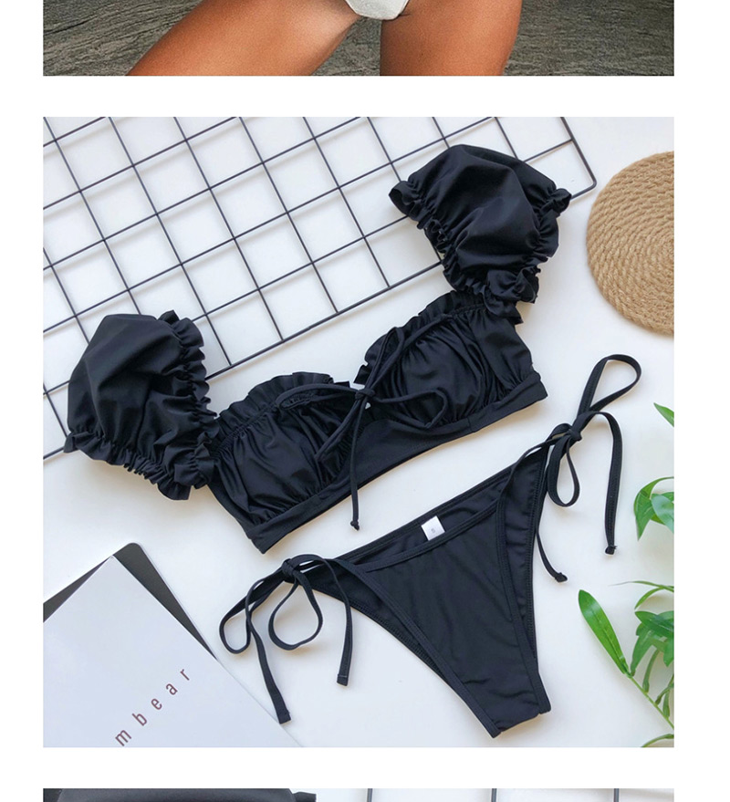 Fashion Black Sleeve Bikini Set,Bikini Sets
