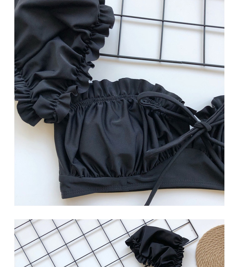 Fashion Black Sleeve Bikini Set,Bikini Sets