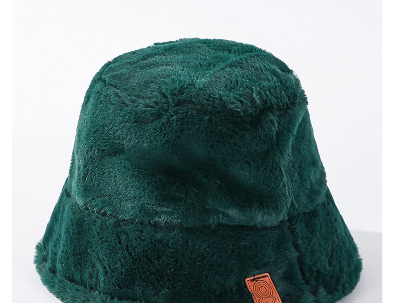 Fashion Armygreen Leopard-printed Cashmere Hat,Beanies&Others