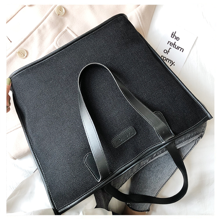 Fashion Gray Stitched Shoulder Bag,Messenger bags