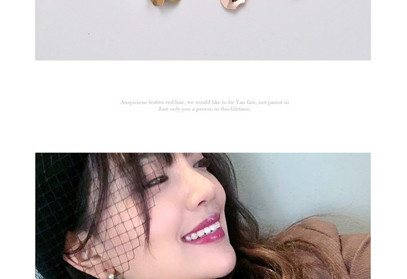 Fashion Golden Short Contrast Pearl Leaf Tassel Earrings,Drop Earrings