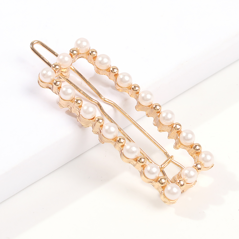 Fashion Big Pearls (5) Alloy Pearl Hairpin,Hairpins
