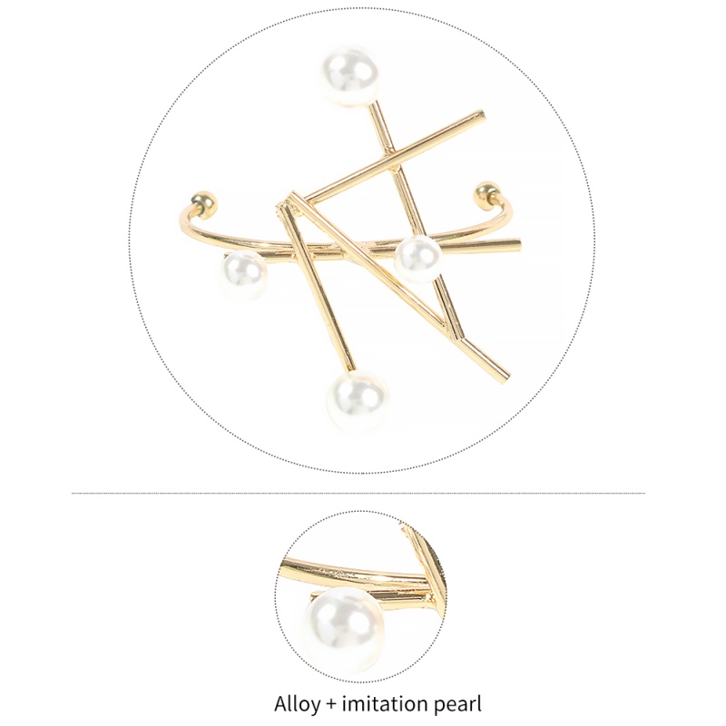 Fashion Gold Alloy Irregular Geometric Pearl Bracelet,Fashion Bangles