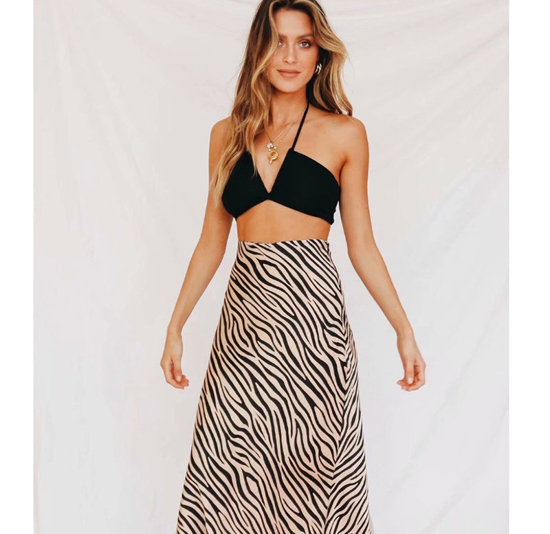 Fashion Zebra Pattern Animal Print Print Skirt,Skirts