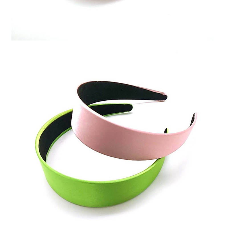 Fashion Fluorescent Fruit Green Wide-brimmed Fabric Flat Headband,Head Band