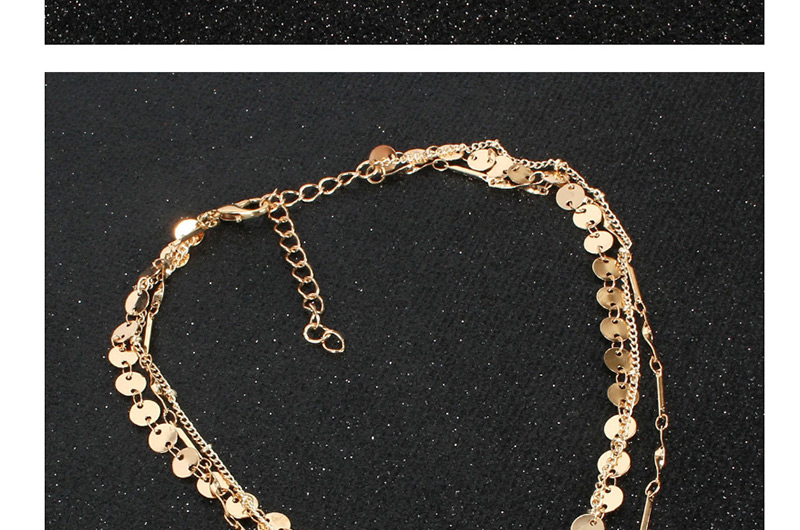 Fashion Gold Multi-layer Combination Necklace,Multi Strand Necklaces