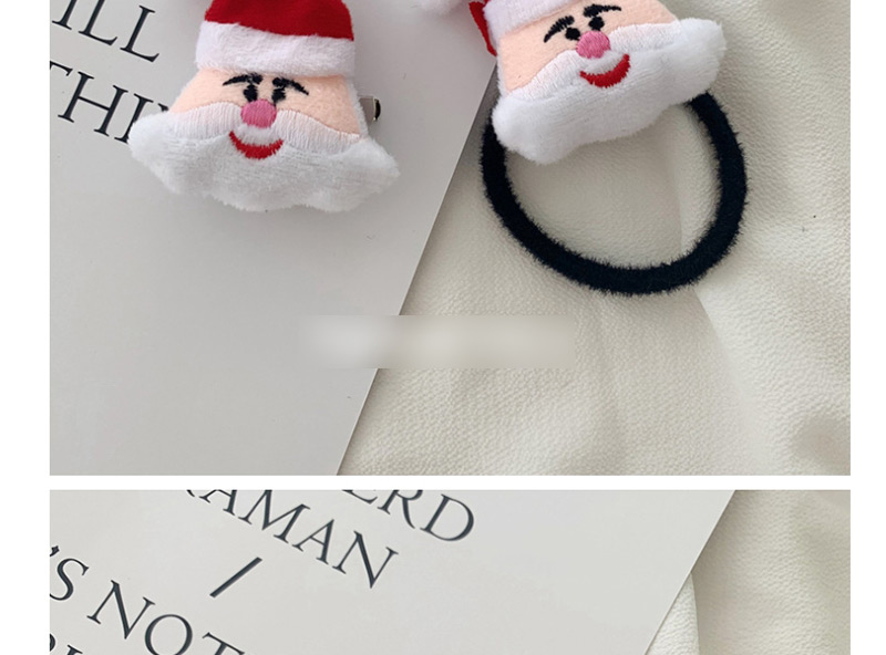 Fashion Hair Rope - Santa Claus Christmas Hairline Hair Clip,Hair Ring