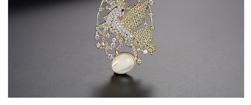 Fashion 18k Gold Zirconium Necklace,Necklaces