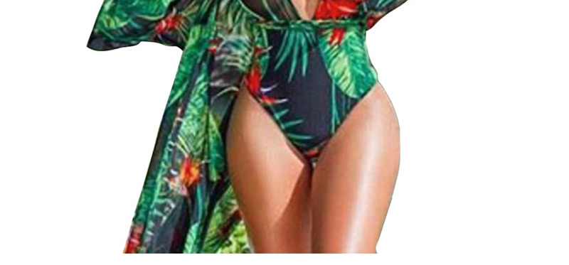 Fashion Shave Black Increase The Draped One-piece Swimsuit,One Pieces