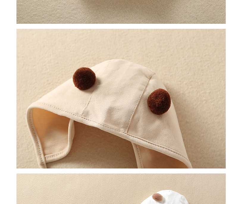 Fashion Apricot Sleeveless Strap Cotton Two-piece Hat Two-piece,Kids Clothing