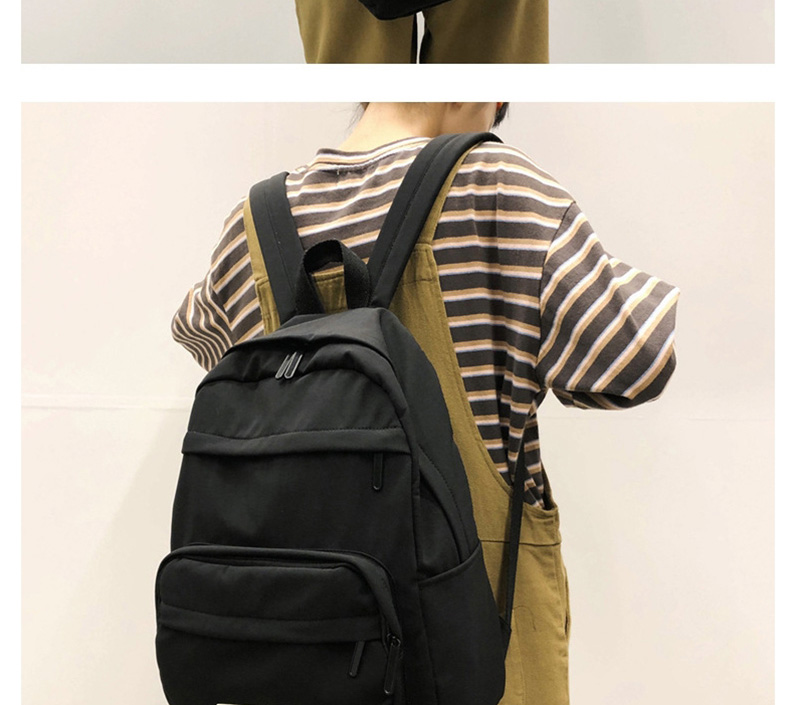 Fashion Green Labeled Backpack,Backpack