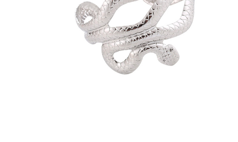 Fashion Silver Metal Serpentine Open Bracelet,Fashion Bangles