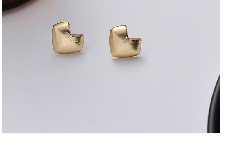 Fashion Gold Love Knotted Geometric Irregular Earrings,Stud Earrings