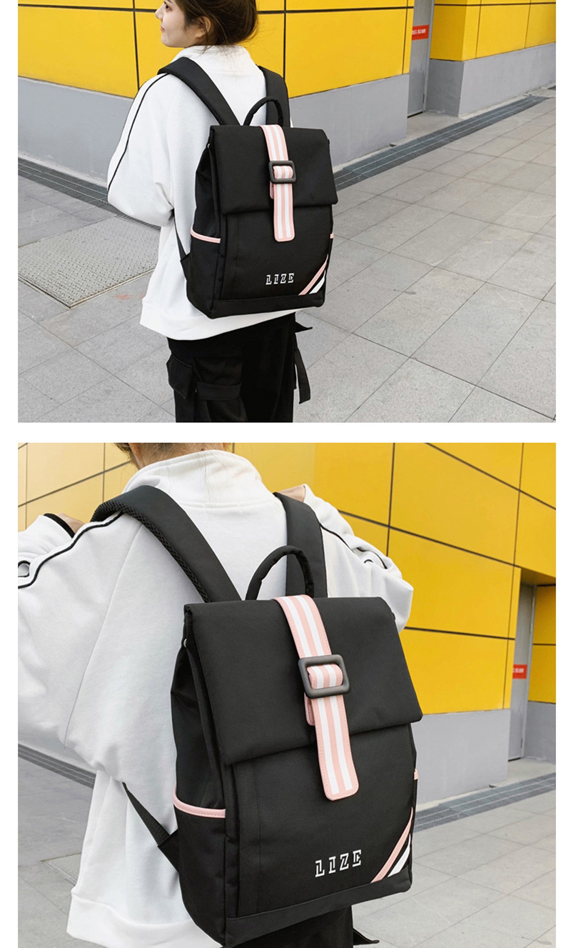 Fashion Black Oxford Cloth Backpack,Backpack
