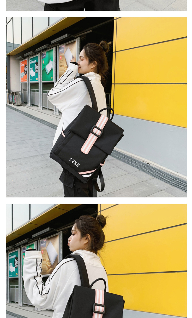 Fashion Black Oxford Cloth Backpack,Backpack