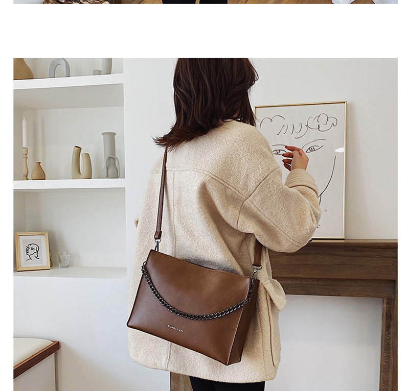 Fashion Brown Chain Hand Shoulder Shoulder Bag,Handbags