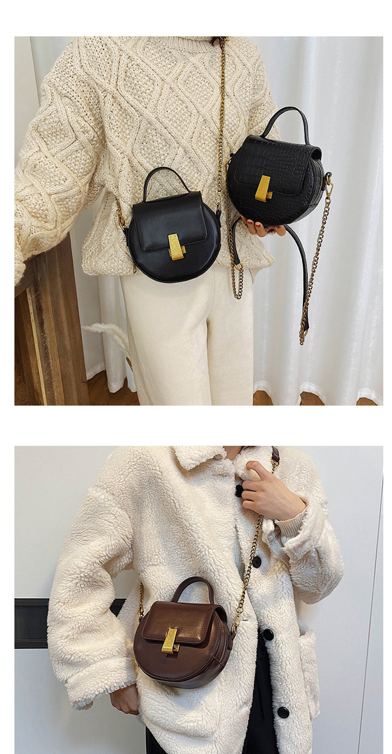 Fashion Crocodile Pattern Chain Hand Shoulder Shoulder Bag,Handbags