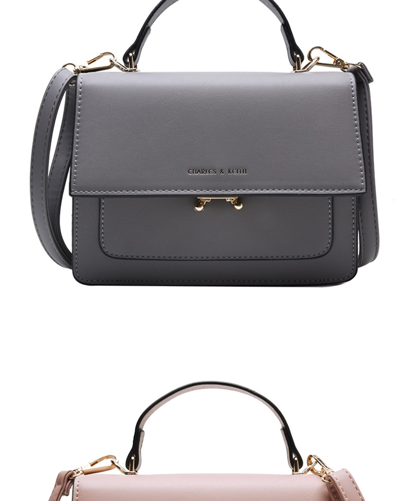 Fashion Black Bronzed Letter Locks With Hand-sleeve Shoulder Bag,Handbags