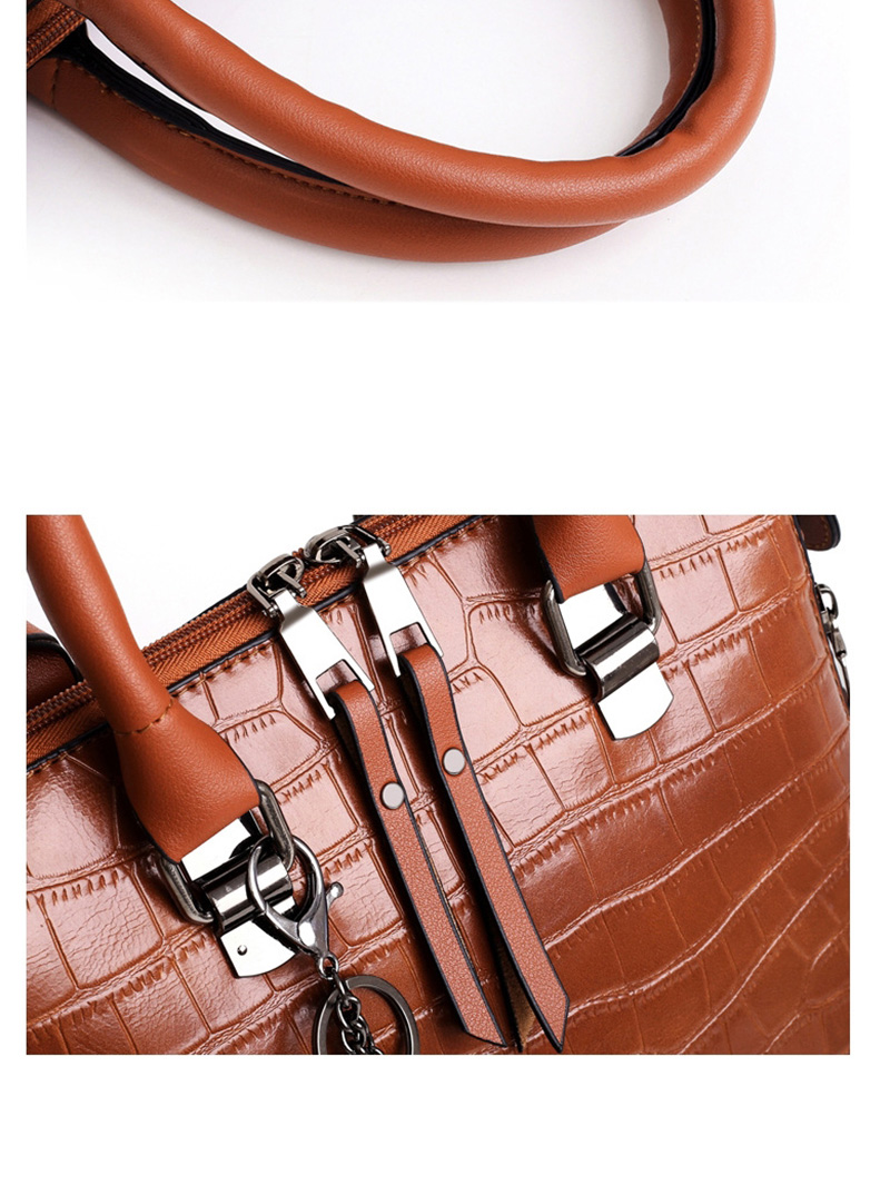 Fashion Brown Stone Pattern Shoulder Bag Shoulder Bag,Handbags