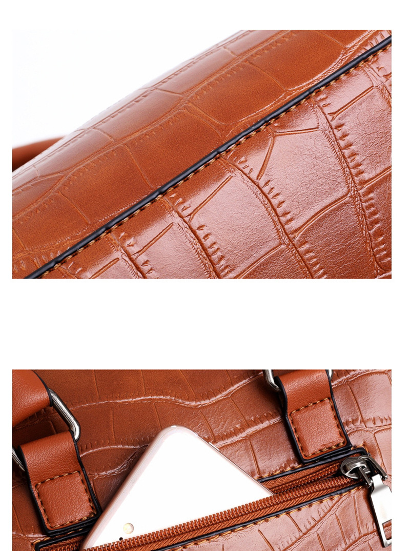 Fashion Black Stone Pattern Shoulder Bag Shoulder Bag,Handbags