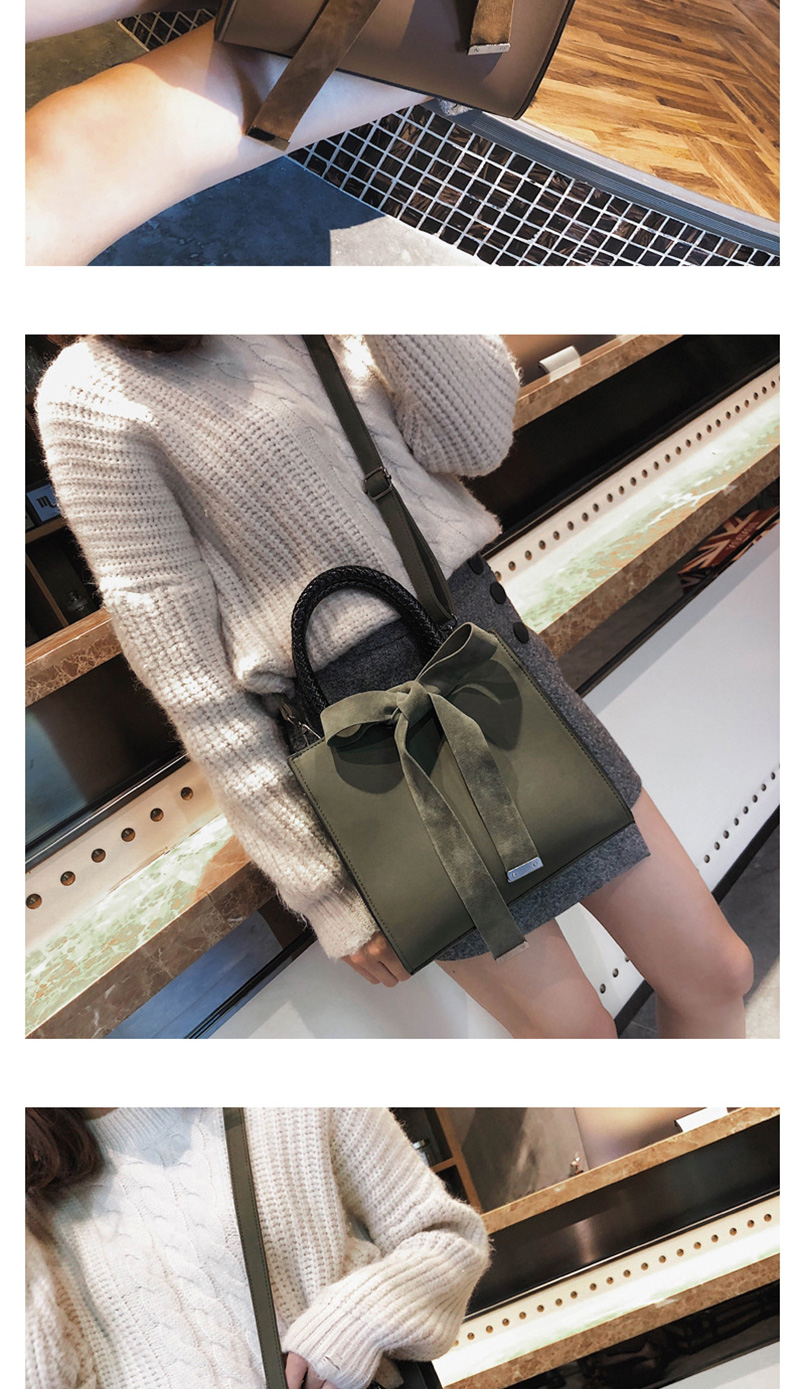 Fashion Green Matte Crossbody Shoulder Tote,Handbags