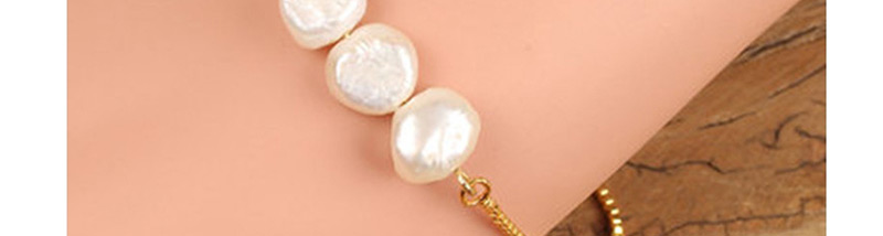 Fashion Four White Natural Freshwater Pearl Bracelet,Fashion Bracelets