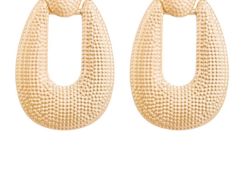 Fashion Gold Geometric Alloy Earrings,Drop Earrings